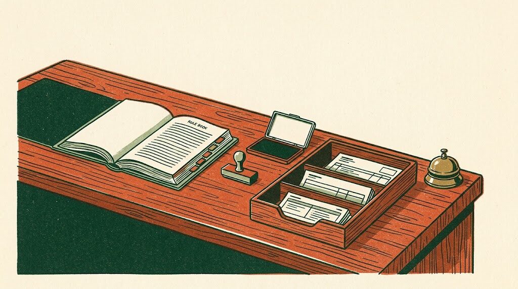 Illustration: The LLM Suggests. The Rules Engine Decides.