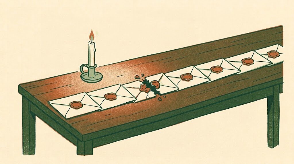 Illustration: Flip One Byte and the Whole Chain Knows